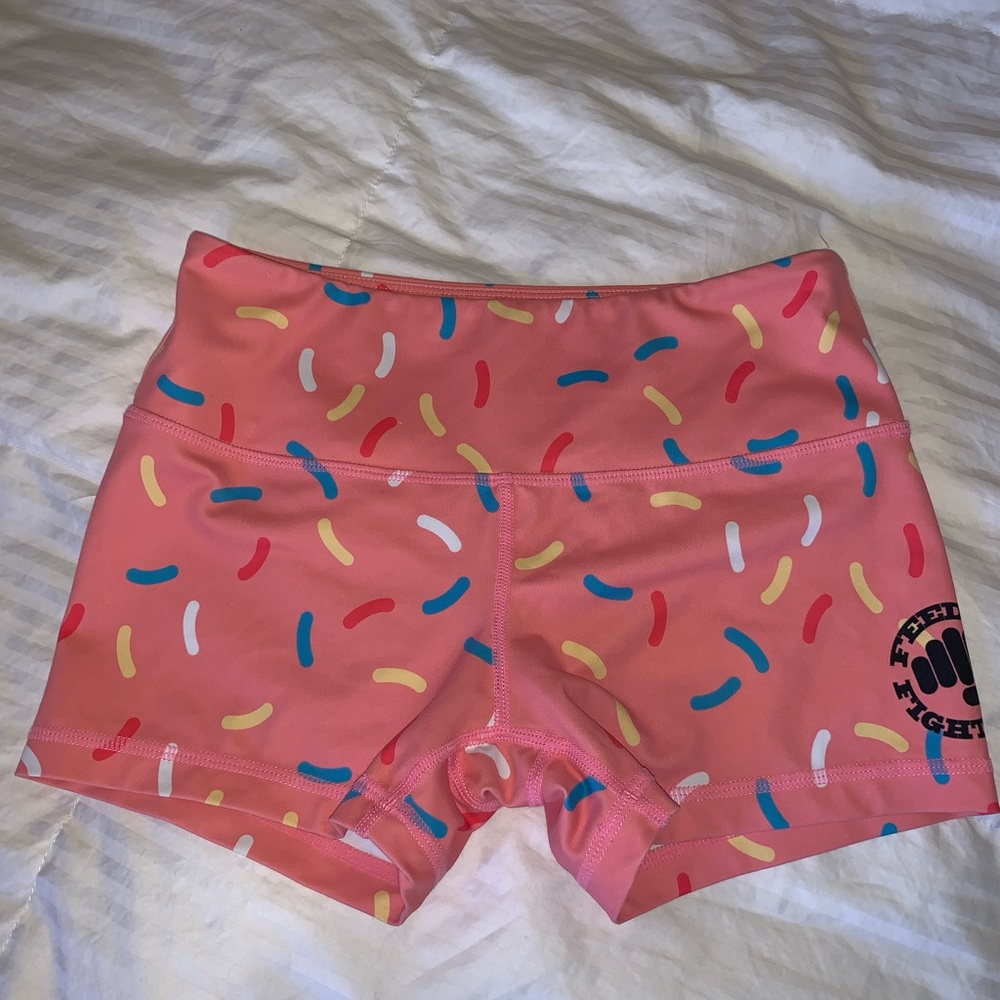 Excellent condition feed me fight me shorts